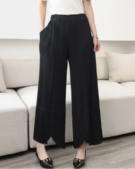 Elegant Pleated Palazzo Pants