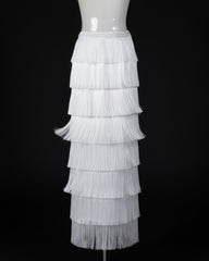 Luxury Fringe Maxi Skirt