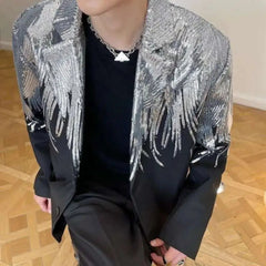 Men's Luxury Sequin Blazer