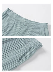 Luxe Truly Pleated Cropped Pants