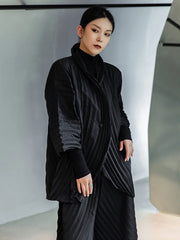 Pleated Plissé Jacket & Pant Set