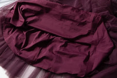 Luxe Formal Tweed Tulle Dress