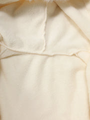 Luxury Fringe Cape with Fur Trim