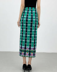 Luxe Pleated Midi Skirt