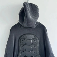 Luxury Streetwear Tactical Destruction Hoodie