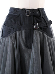 Mid-Length Mesh Tulle Skirt