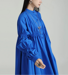 Luxury Cinched Waist Shirtdress