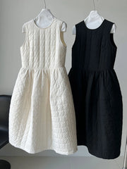 Luxury Quilted Layering Dress