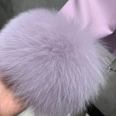 Couture Sheepskin & Fox Fur Jacket