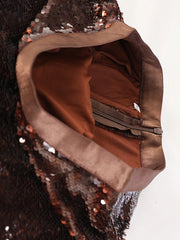 Elegant Formal Sequin Skirt