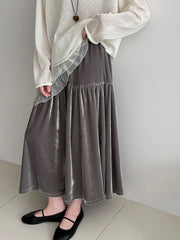 Luxury Japanese Velvet Skirt