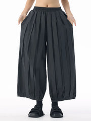 Premium Lantern Pleated Pants