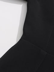 Luxury Crystal Thigh-Slit Dress