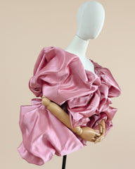Luxury Satin Off-Shoulder Bolero