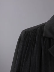 Luxurious Tulle Blazer