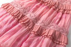 Couture Tiered Ruffle Dress