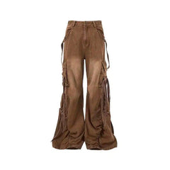 Men's Japanese Denim Wide-Leg Set