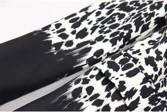Women's Leopard Boyfriend Tailored Blazer