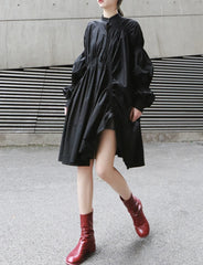 Luxury Cinched Waist Shirtdress