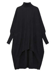Luxury Asymmetrical Sweater Dress