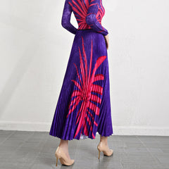 Luxury Plissé Skirt Set