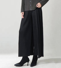 Luxury Pleated Wide Leg Pants