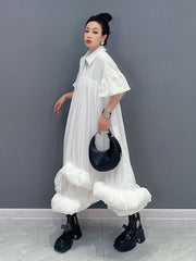 Luxe Cloud Dreams Oversized Dress