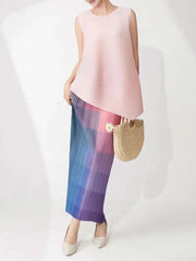 Truly Plissé Lightweight Top & Skirt