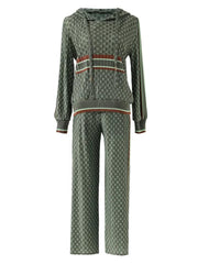 Luxury Pleated Hoodie Set