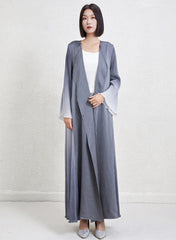 Luxury Pleats Longline Duster