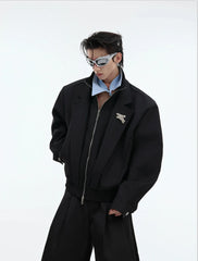 Men's High Society Cropped Aviator Jacket