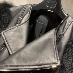 Couture Biker Leather Jacket