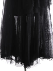 Luxury Asymmetrical Tulle Skirt