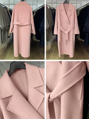 Women's Cashmere Double-Faced Long Coat