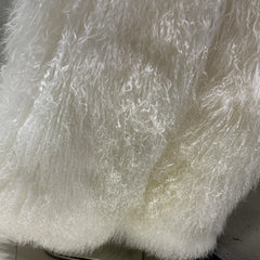 Luxury Real Mongolian Fur Coat - Long Length