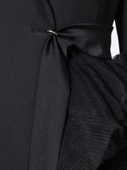 Avant-Garde Mesh Blazer Coat