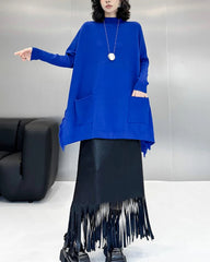 Luxury Oversized Poncho Sweater