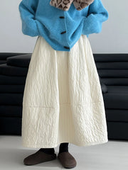 Cozy Luxe Fleece-Lined Skirt