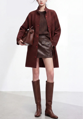 Luxury Pleated Blouse Cardigan