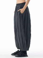 Premium Lantern Pleated Pants