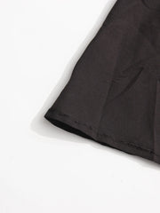Floral Pleated Basque Waist Skirt