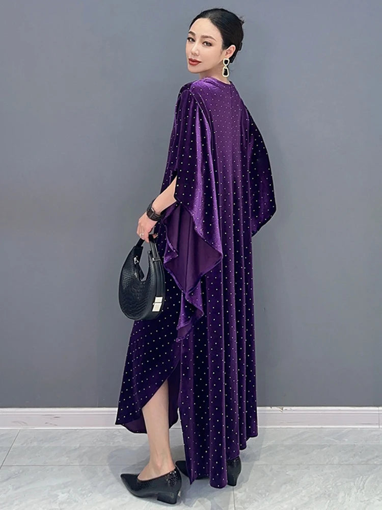 HEYFANCYSTYLE Starlit Velvet Dress