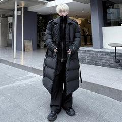 Men's Luxury Long Length Puffer Parka