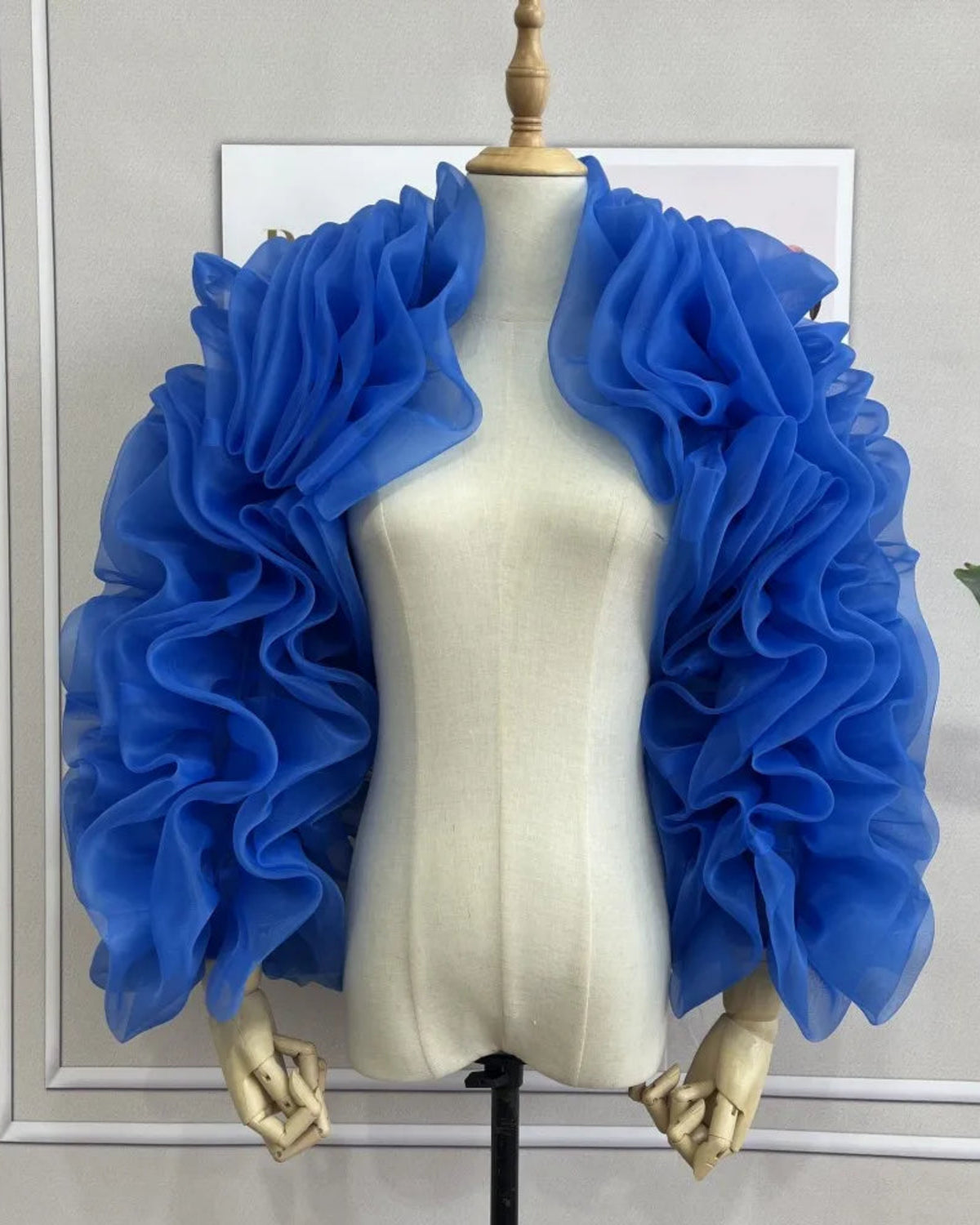 Luxury Ruffle Sleeve Bolero