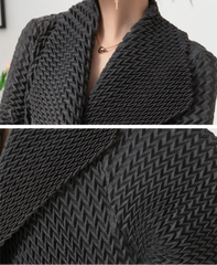 Luxury Zigzag Pleated Jacket