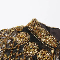 Couture Sequin Embellished Shawl
