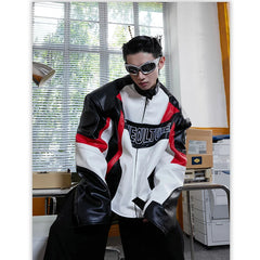 Men's Urban Faux Leather Biker Jacket