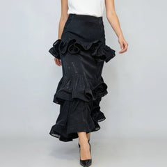 Luxury Tiered Ruffle Skirt
