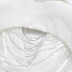 Open-Back Crystal Blazer