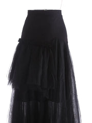 Luxury Asymmetrical Tulle Skirt